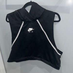 Black Nike Air Workout Crop Top